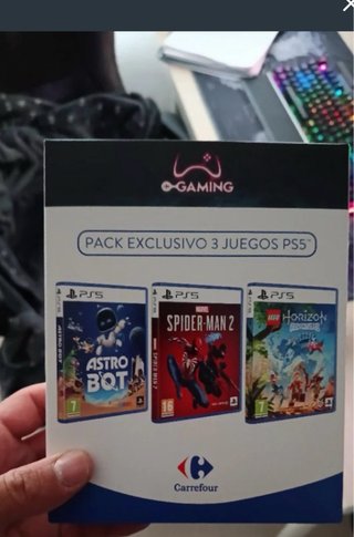 Pack 3 Juegos PS5 Precintados