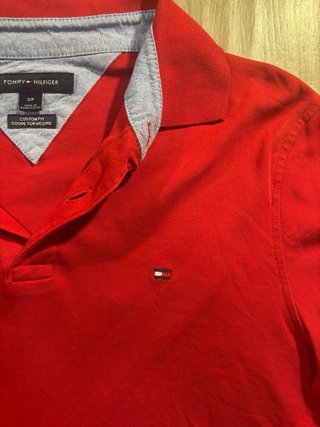 Polo Tommy Hilfiger Rosso Taglia S