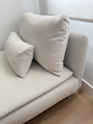 Sillón Chaise Longue Individual IKEA Beige