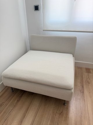 Sillón Chaise Longue Individual IKEA Beige