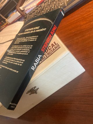 Rabia . Stephen King.