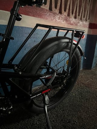 Bicicleta Eléctrica Fat Bike Negra