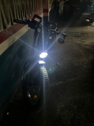 Bicicleta Eléctrica Fat Bike Negra