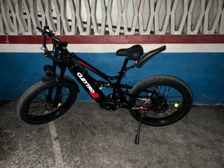 Bicicleta Eléctrica Fat Bike Negra NEGOCIABLE