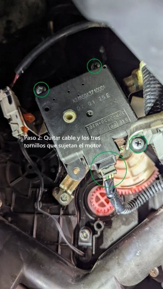 Actuador Calefacción Honda Civic 2006