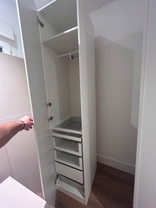 2 Armarios blancos modular