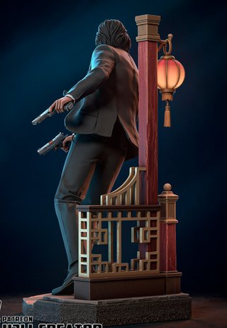 Figura Resina John Wick