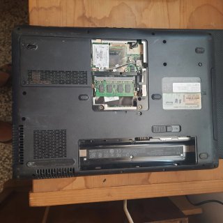 Notebook HP nero
