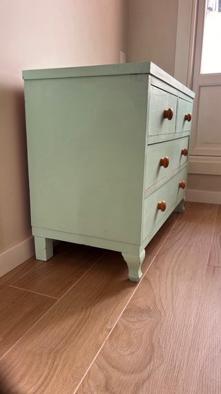 Cajonera vintage restaurada madera