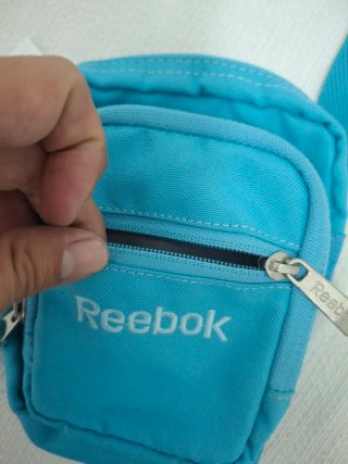 Bandolera pequeña Reebok Azul Turquesa (Original)