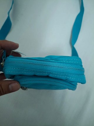 Bandolera pequeña Reebok Azul Turquesa (Original)