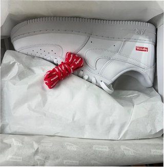 Nike Air Force 1 x Supreme Blanco Talla 40