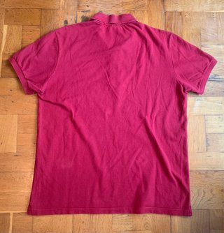 Polo Clásico Lacoste Rojo Talla XL (6)