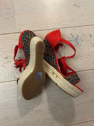 Sandalias cuña Flyfor Talla 37