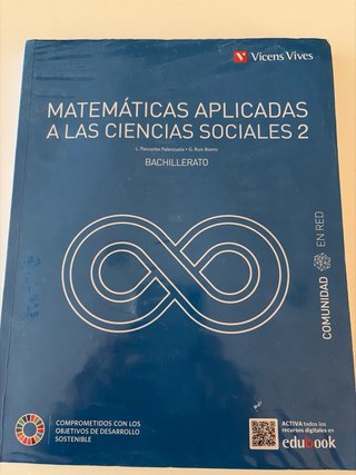 Matemáticas aplicadas a las ciencias sociales, ...
