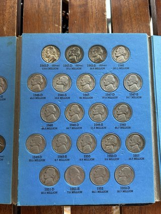 Collezione Jefferson Nickel 1938-1961 N.1