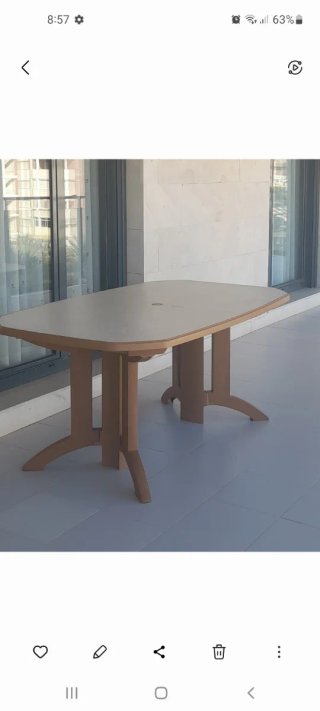 Cala de finestrat.Mesa NUEVA.desmontable y plegabl