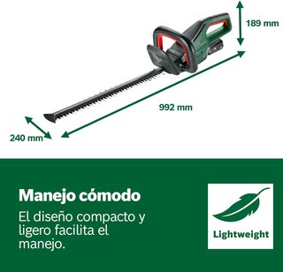 Cortasetos inalámbrico Bosch UniversalHedgeCut 18V