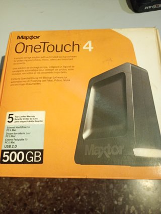 Disco Duro Externo Toshiba 500GB 3.5