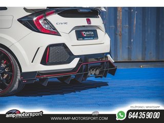 AÑADIDO TRASERO EN CNC PARA HONDA CIVIC X TYPE R 2018--