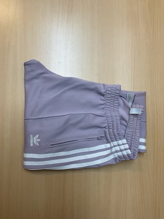 Pantalones Adidas chándal rosas y blancos