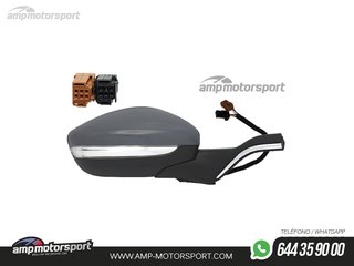 RETROVISOR COMPLETO DERECHO PARA PEUGEOT 208 / 2008