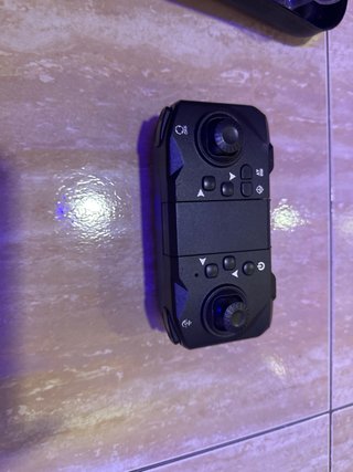 Dron plegable negro