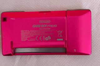 Nintendo Game Boy Micro Rosa + Cargador Original