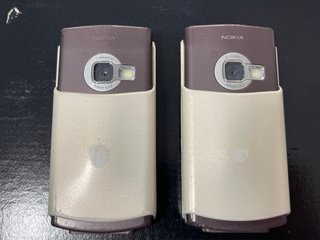 2 x Nokia N70 Teléfonos Móviles