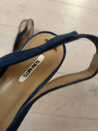 Zapato azul SOM-MITS talla 35