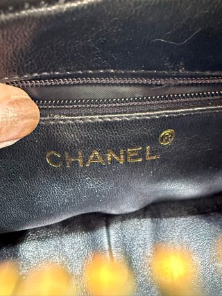 Bolso Chanel Negro Vintage
