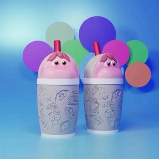 Vasos / Botellas  3D Inside Out / Del Revés