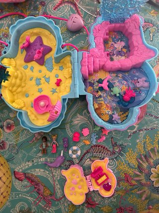 Polly Pocket Verano Caballito mar completo