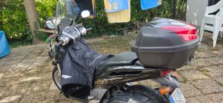 Yamaha Scooter Negro/Plata