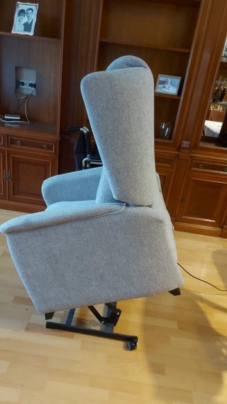 Sillón Relax Power Lift Levanta Personas Gris