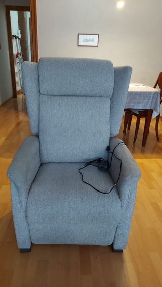 Sillón Relax Power Lift Levanta Personas Gris