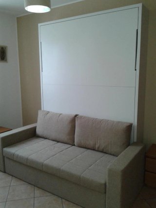 Letto matrimoniale a scomparsa