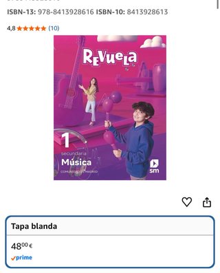 Libro Música Revuela 1º ESO