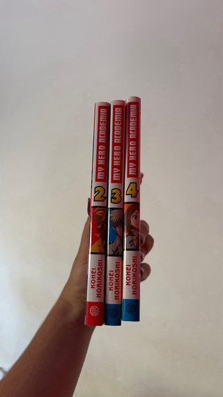 Lote mangas My Hero Academia (2-4)