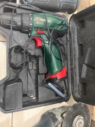 Taladro percutor Bosch y radial Parkside