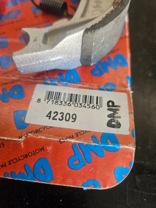 2 juegos zapatas freno trasero Puch Maxi