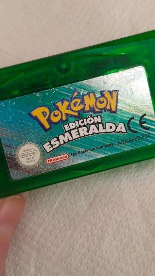 Pokémon Edición Esmeralda GBA Cartucho Original