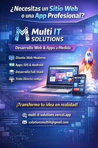 Servicios de desarrollo web, móvil y hardware