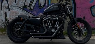 Harley Davidson 883 XL Iron Negra