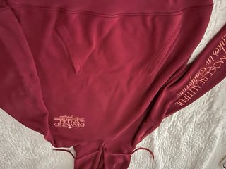 Sudadera Bershka Roja con Diseño