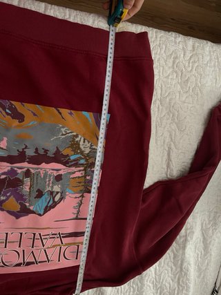 Sudadera Bershka Roja con Diseño