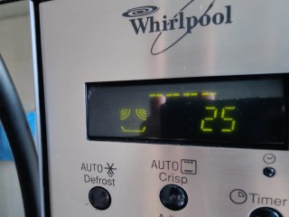 Microondas Whirlpool con campana