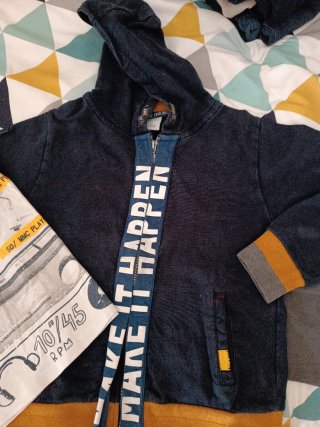 Conjunto niño manga larga talla 10