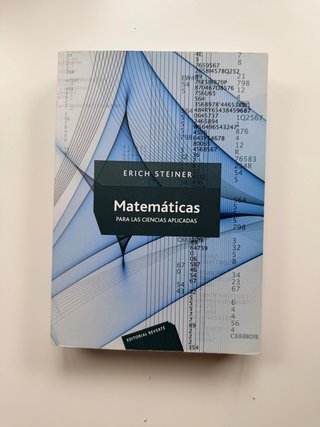 Matemáticas para las ciencias aplicadas