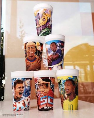 Bicchieri McDonald's x Fifa Nuovi